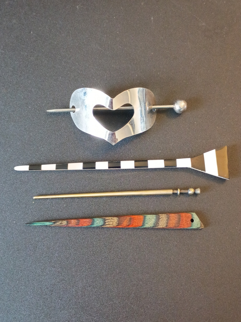 Vintage Hair Sticks - Lot of 4